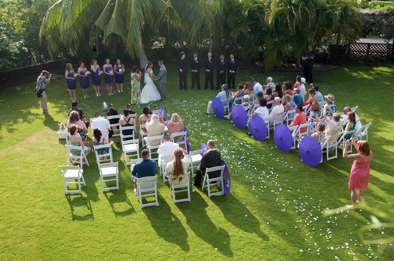 Wedding Photographer in Hawaii Kona Plantation